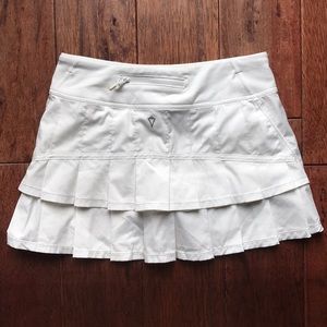 White Ivivva Athletic Skirt